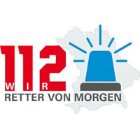 Logo "112 - Wir Retter von morgen"