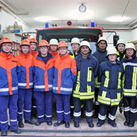 Gruppenbild der Freiwilligen Feuerwehr Ansbach-Hennenbach Gruppenbild der Freiwilligen Feuerwehr Ansbach-Hennenbach