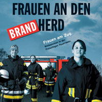 Plakat 'Frauen an den Brandherd'